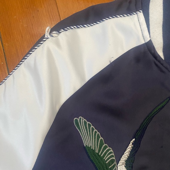 Bagatelle Satin Bomber Jacket - Picture 7 of 7